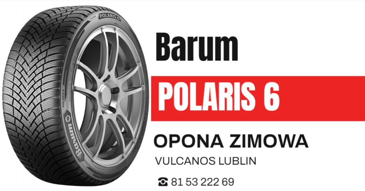 opony zimowe Barum POLARIS 6 Lublin