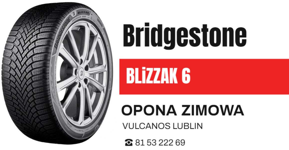 opony zimowe Bridgestone Blizzak 6 Lublin