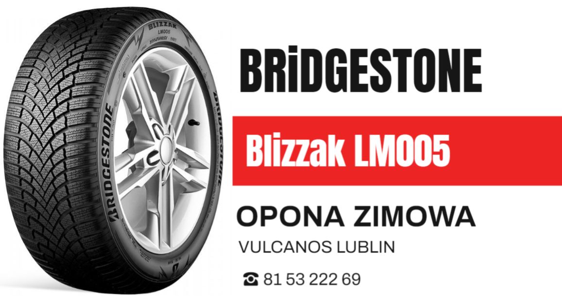 opony zimowe Bridgestone Blizzak LM005 Lublin