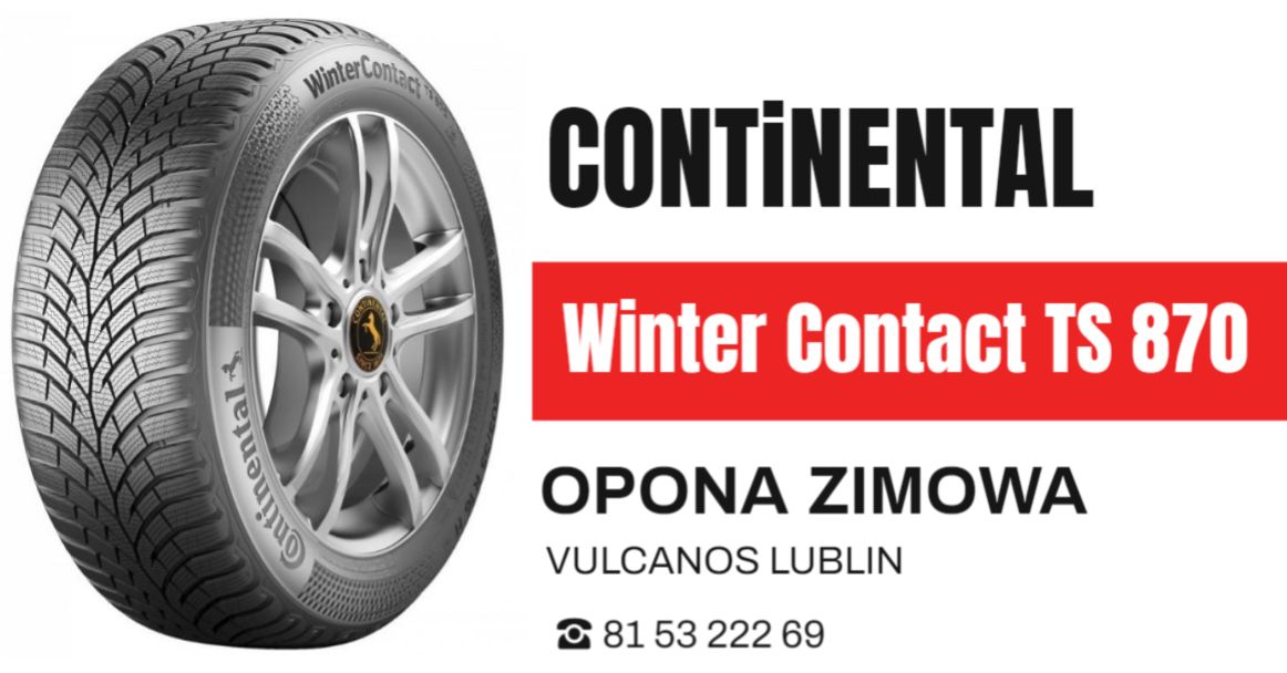 opony zimowe Continental WinterContact TS 870 Lublin