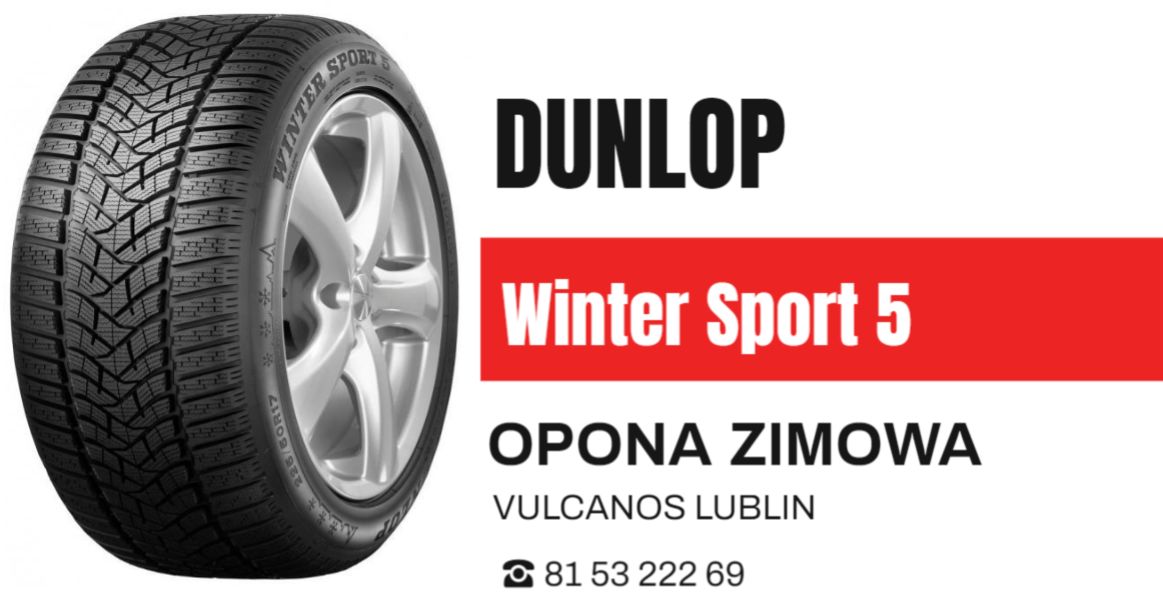 opony zimowe Dunlop Winter Sport 5 Lublin