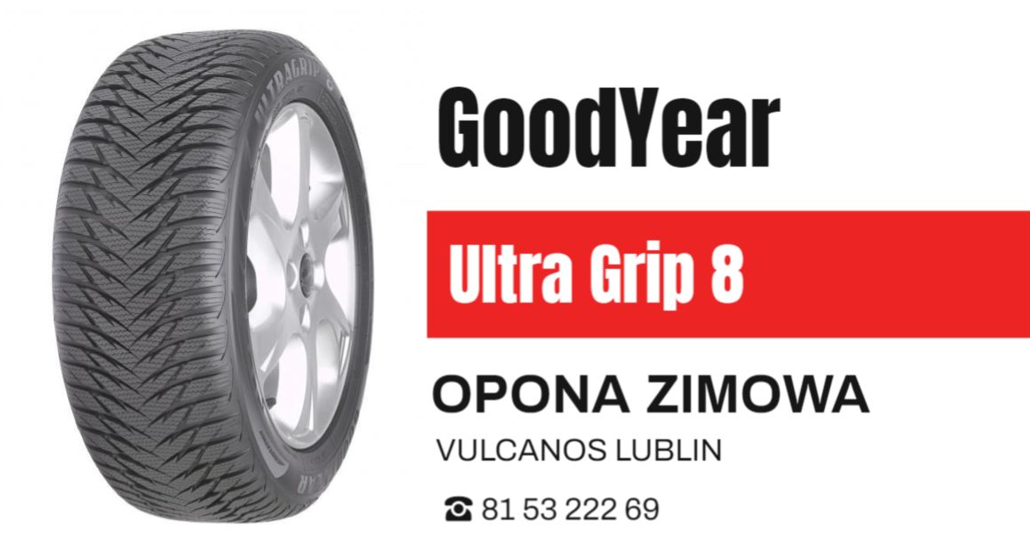 opony zimowe Goodyear Ultra Grip 8 Lublin