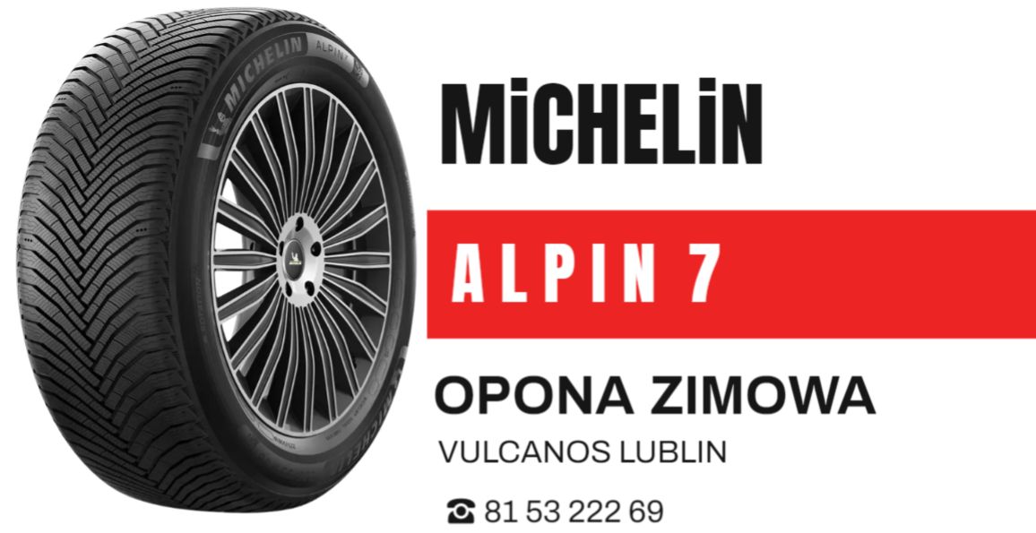 opony zimowe Michelin ALPIN 7 Lublin