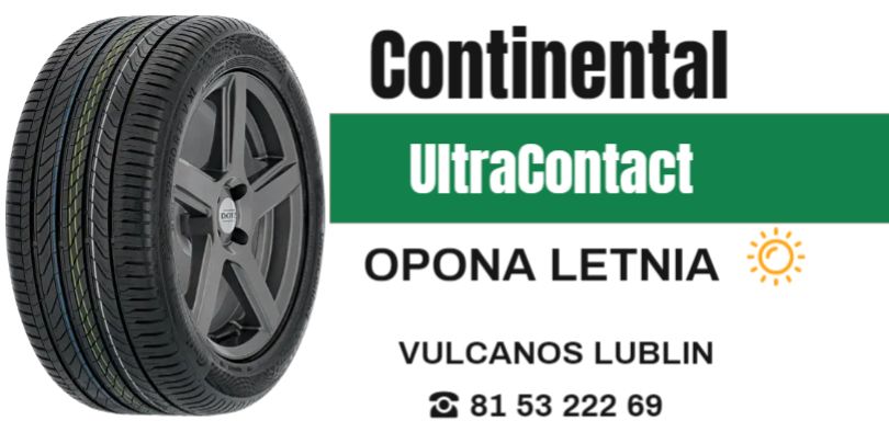opony letnie Continental UltraContact Lublin
