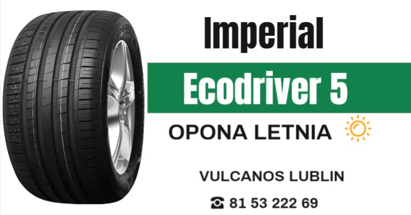 opony letnie Imperial Ecodriver 5 Lublin