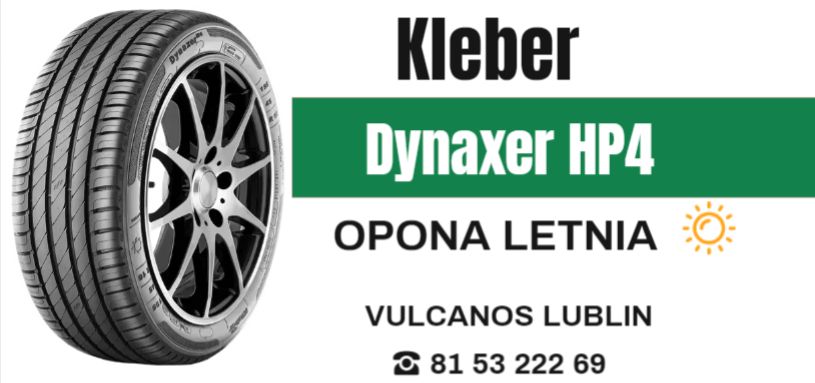 opony letnie Kleber Dynaxer HP4 Lublin