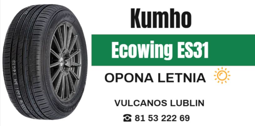 opony letnie Kumho Ecowing ES31 Lublin