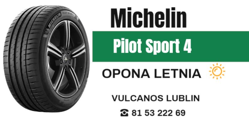 opony letnie Michelin Pilot Sport 4 Lublin