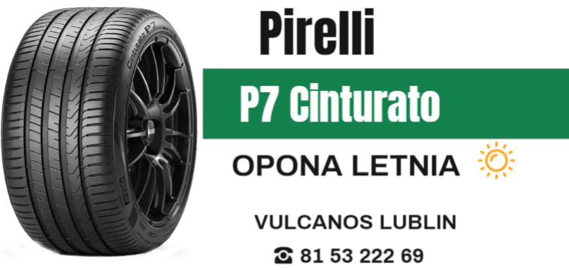 opony letnie Pirelli P7 Cinturato Lublin