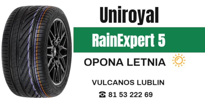 opony letnie Uniroyal RainExpert 5 Lublin