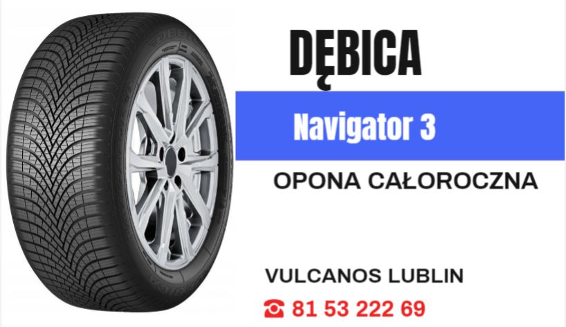 opony wielosezonowe Debica Navigator 3 Lublin