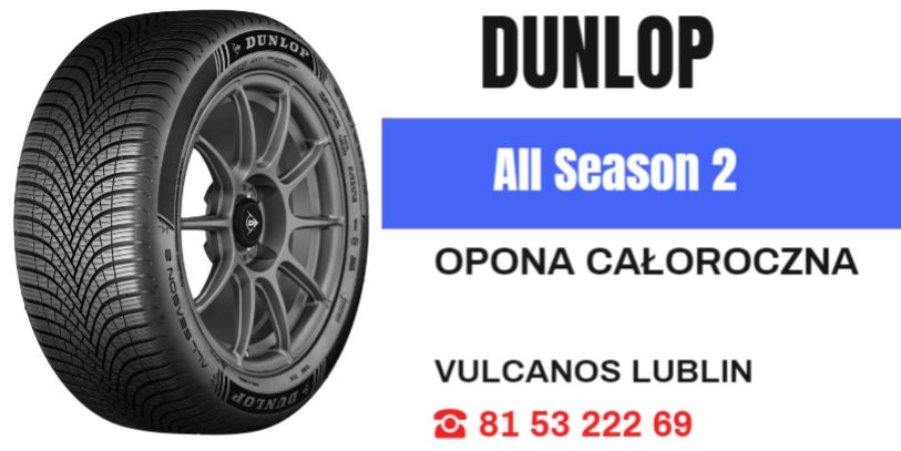 opony wielosezonowe Dunlop All Season 2 Lublin