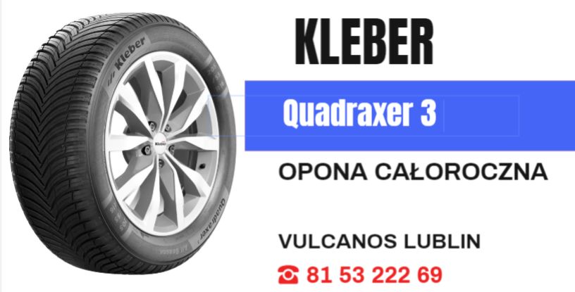 opony wielosezonowe Kleber Quadraxer 3 Lublin