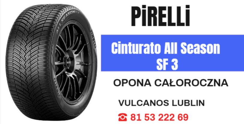 opony wielosezonowe Pirelli Cinturato All Season SF3 Lublin