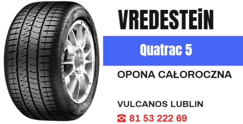 opony wielosezonowe Vredestein Quatrac 5 Lublin