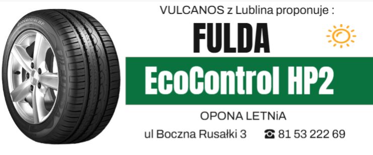 opony letnie Fulda EcoControl HP2 Lublin