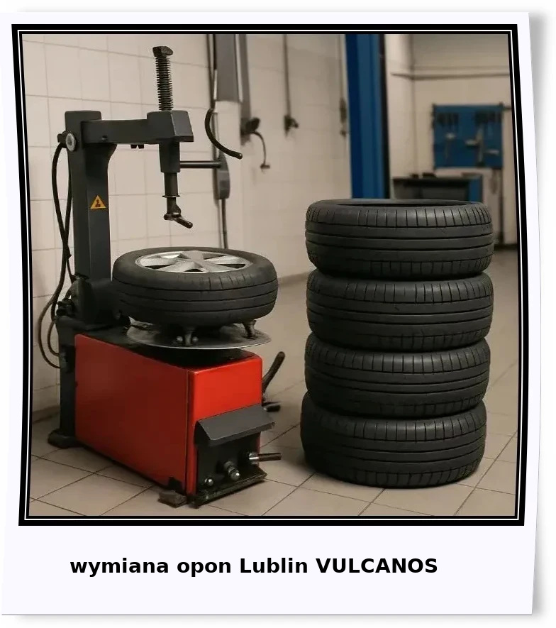 wymiana opon Lublin VULCANOS montazownica