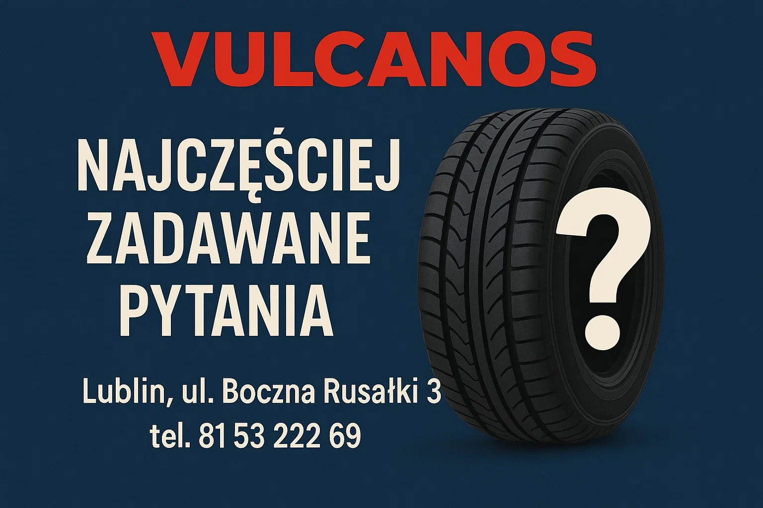 FAQ – VULCANOS Lublin ul. Boczna Rusałki 3