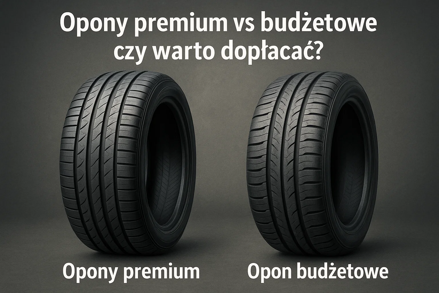 Opony premium vs budżetowe – czy warto dopłacać
