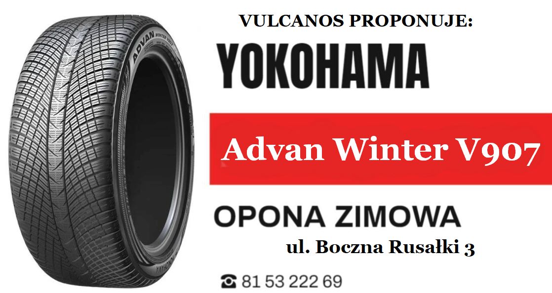 zimowe opony Yokohama Advan Winter V907 Lublin