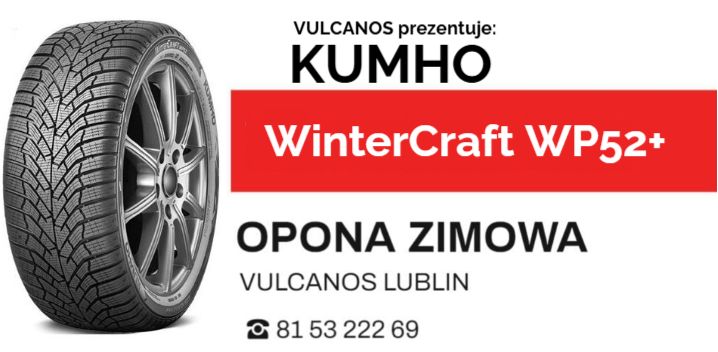 opony zimowe Kumho WinterCraft WP52+ Lublin