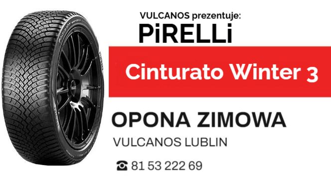 opony zimowe Pirelli Cinturato Winter 3 Lublin