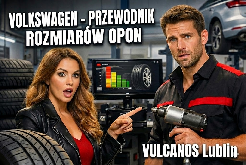 VOLKSWAGEN PRZEWODNIK ROZMIARÓW OPON