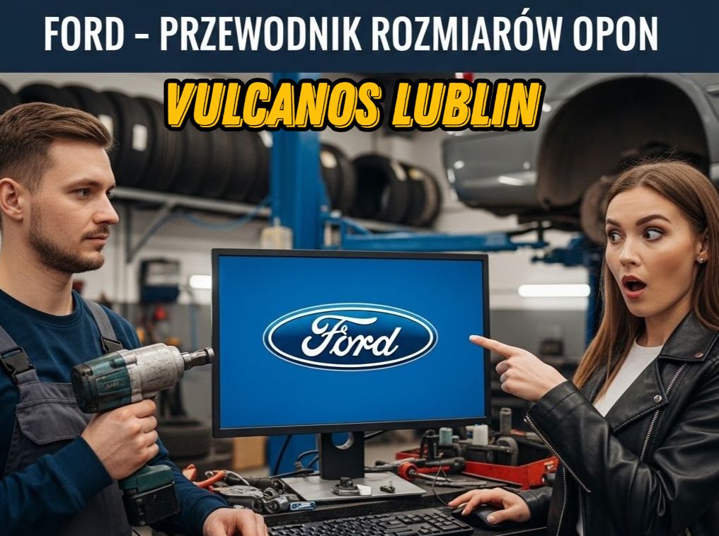 FORD PRZEWODNIK ROZMIAROW OPON