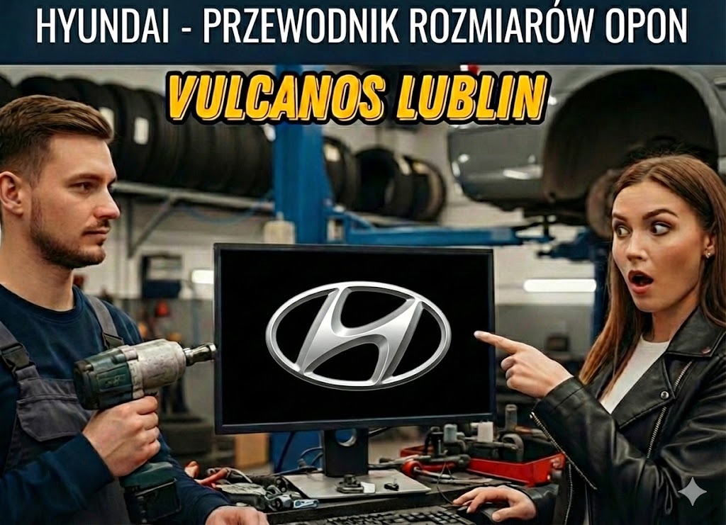 HYUNDAI KOMPLETNY PRZEWODNIK ROZMIARÓW OPON