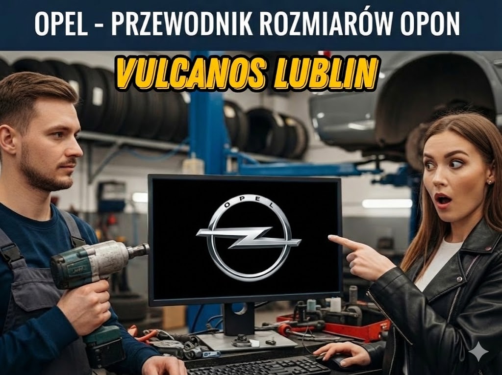 OPEL PRZEWODNIK ROZMIAROW OPON