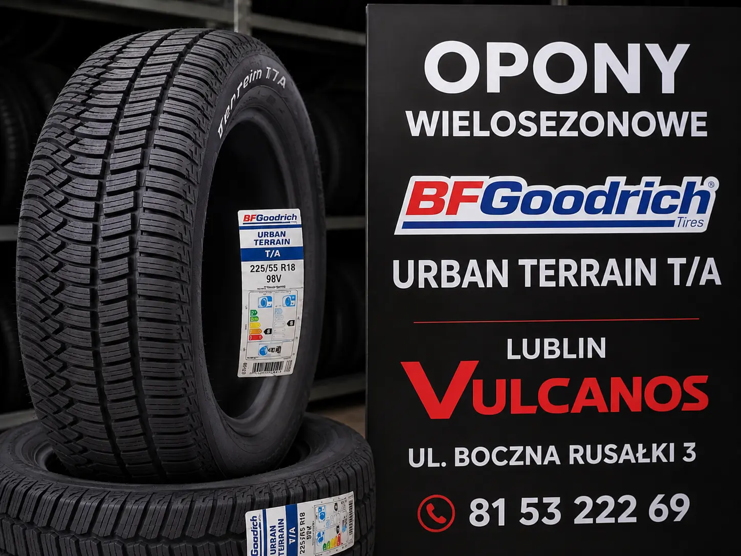 opony wielosezonowe BfgoodrichUrban Terrain T A Lublin